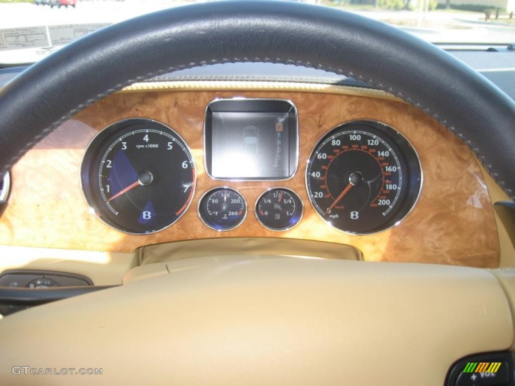 2007 Bentley Continental GTC Standard Continental GTC Model Gauges Photo #47654581