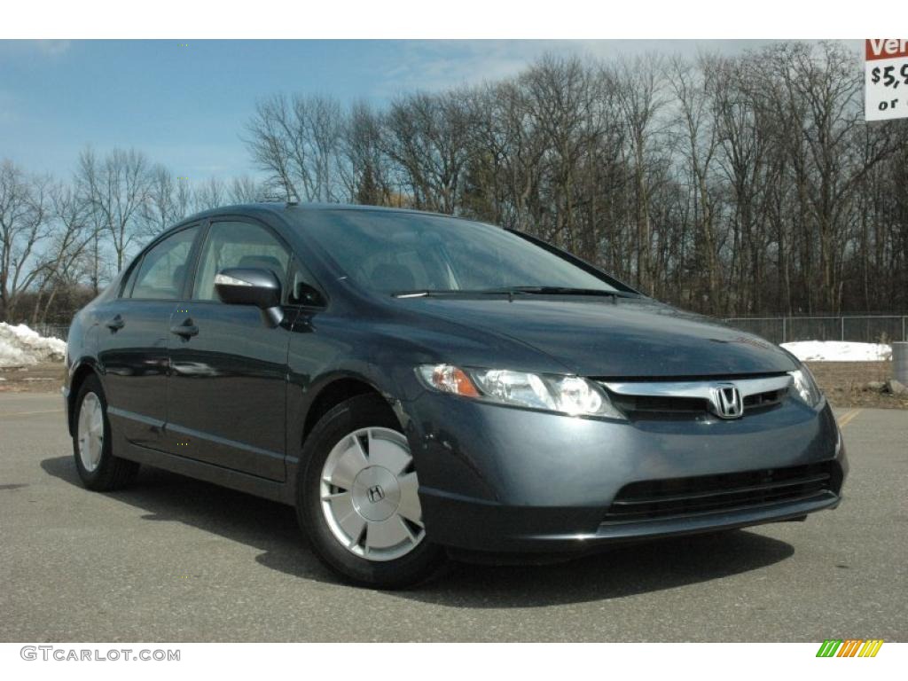 Magnetic Pearl 2008 Honda Civic Hybrid Sedan Exterior Photo #47654764