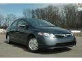 Magnetic Pearl 2008 Honda Civic Hybrid Sedan Exterior