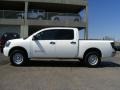 Blizzard White - Titan XE Crew Cab 4x4 Photo No. 8