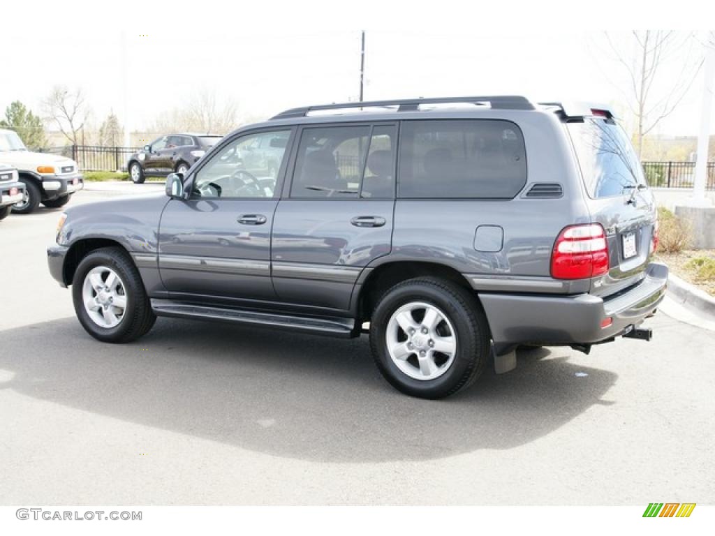 2004 Land Cruiser  - Galactic Gray Mica / Stone photo #4