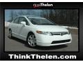 Taffeta White - Civic LX Sedan Photo No. 1