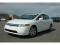 Taffeta White - Civic LX Sedan Photo No. 3