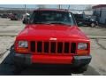 1999 Flame Red Jeep Cherokee Sport 4x4  photo #2