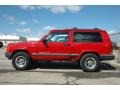 Flame Red 1999 Jeep Cherokee Sport 4x4 Exterior