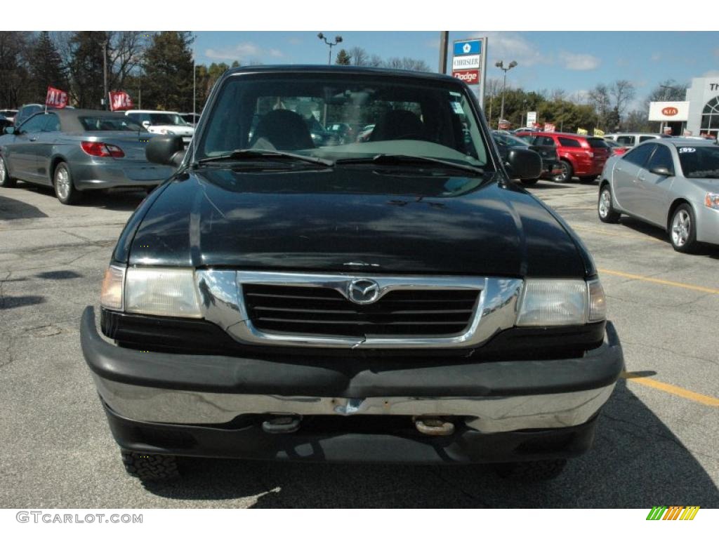 1999 B-Series Truck B3000 SE Extended Cab - Black / Gray photo #2