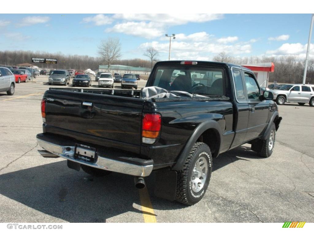 1999 B-Series Truck B3000 SE Extended Cab - Black / Gray photo #4
