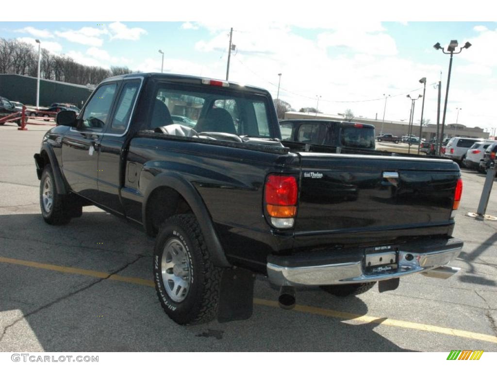 1999 B-Series Truck B3000 SE Extended Cab - Black / Gray photo #6