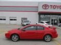 2004 Chili Pepper Red Saturn ION 3 Quad Coupe  photo #2