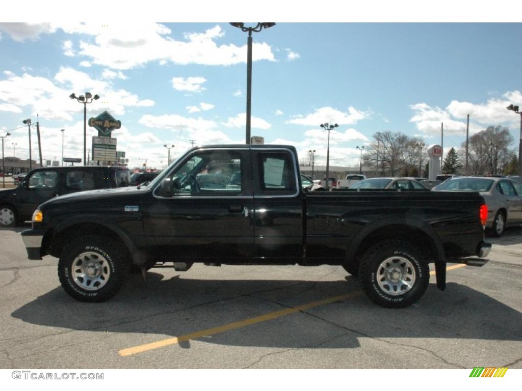 1999 B-Series Truck B3000 SE Extended Cab - Black / Gray photo #12