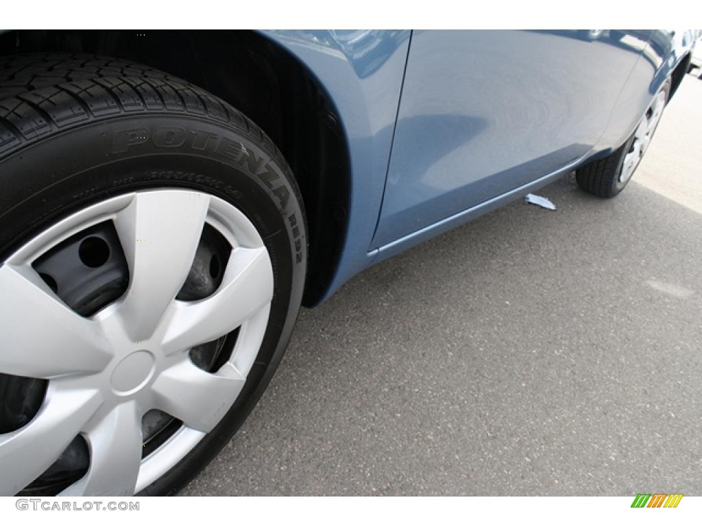 2007 Yaris 3 Door Liftback - Bayou Blue Metallic / Dark Charcoal photo #27