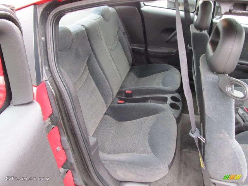 Black Interior 2004 Saturn ION 3 Quad Coupe Photo #47657149