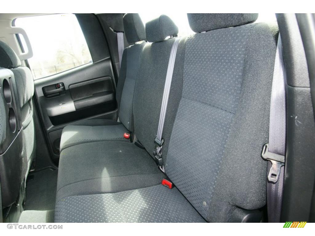 Black Interior 2007 Toyota Tundra SR5 Double Cab 4x4 Photo #47657698