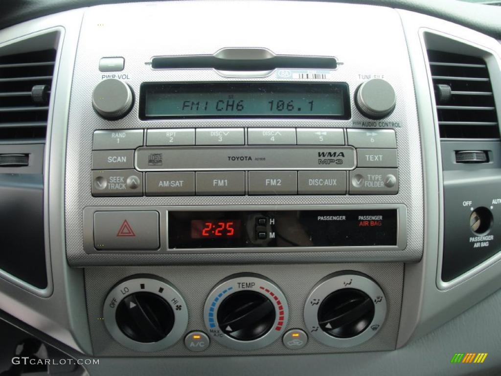 2011 Toyota Tacoma SR5 Access Cab Controls Photo #47658166