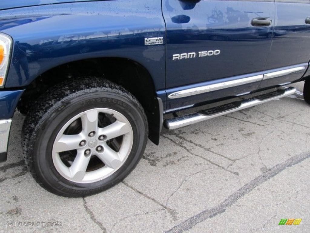 2006 Ram 1500 SLT Quad Cab 4x4 - Patriot Blue Pearl / Medium Slate Gray photo #4