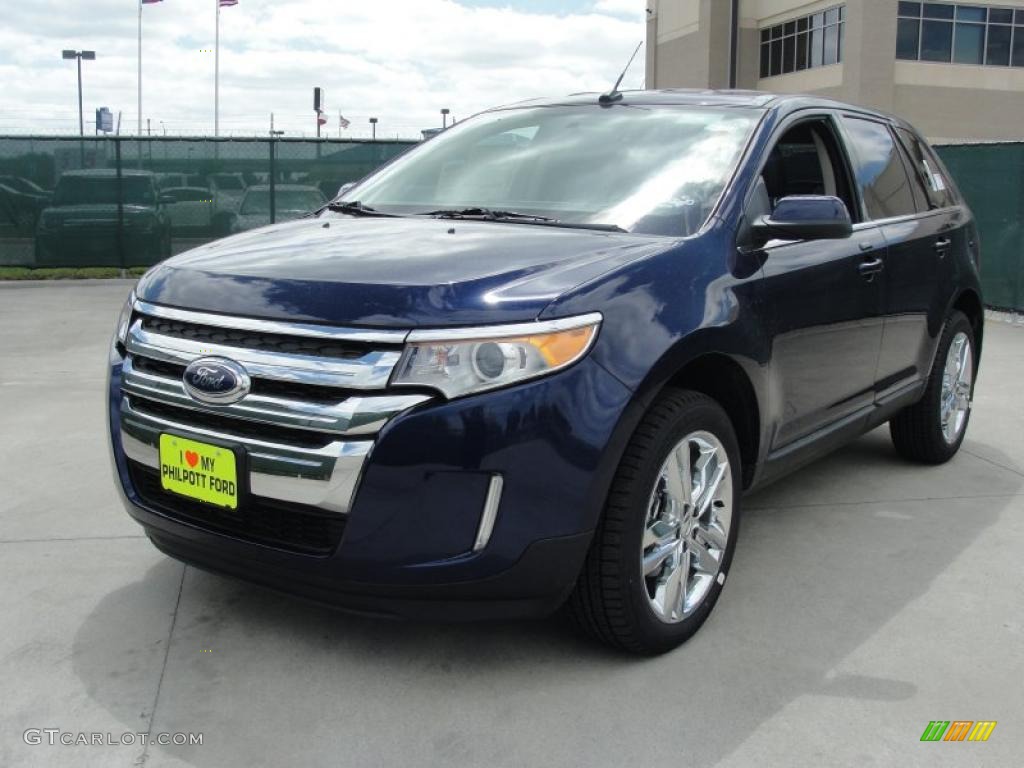 Kona Blue Metallic 2011 Ford Edge Limited Exterior Photo #47658388