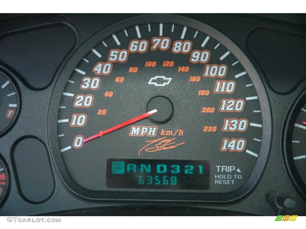 2005 Chevrolet Monte Carlo Supercharged SS Tony Stewart Signature Series Gauges Photo #47658589