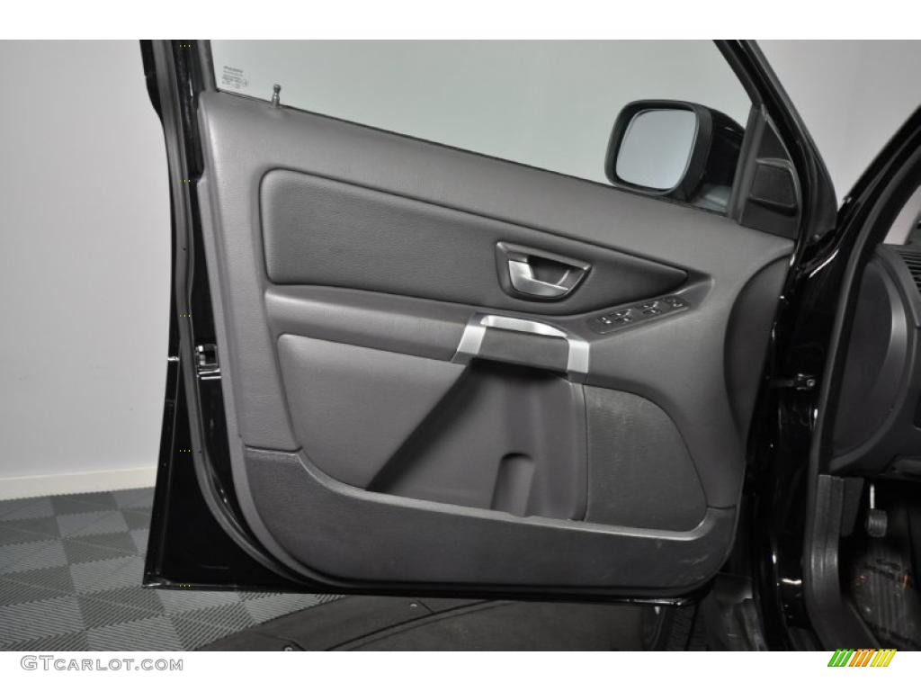 2008 Volvo XC90 3.2 AWD Off Black Door Panel Photo #47658829