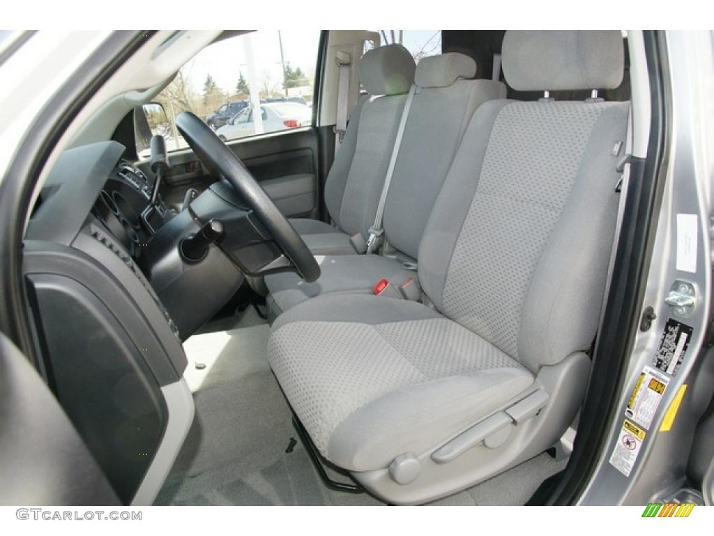 Graphite Gray Interior 2009 Toyota Tundra Double Cab 4x4 Photo #47659042