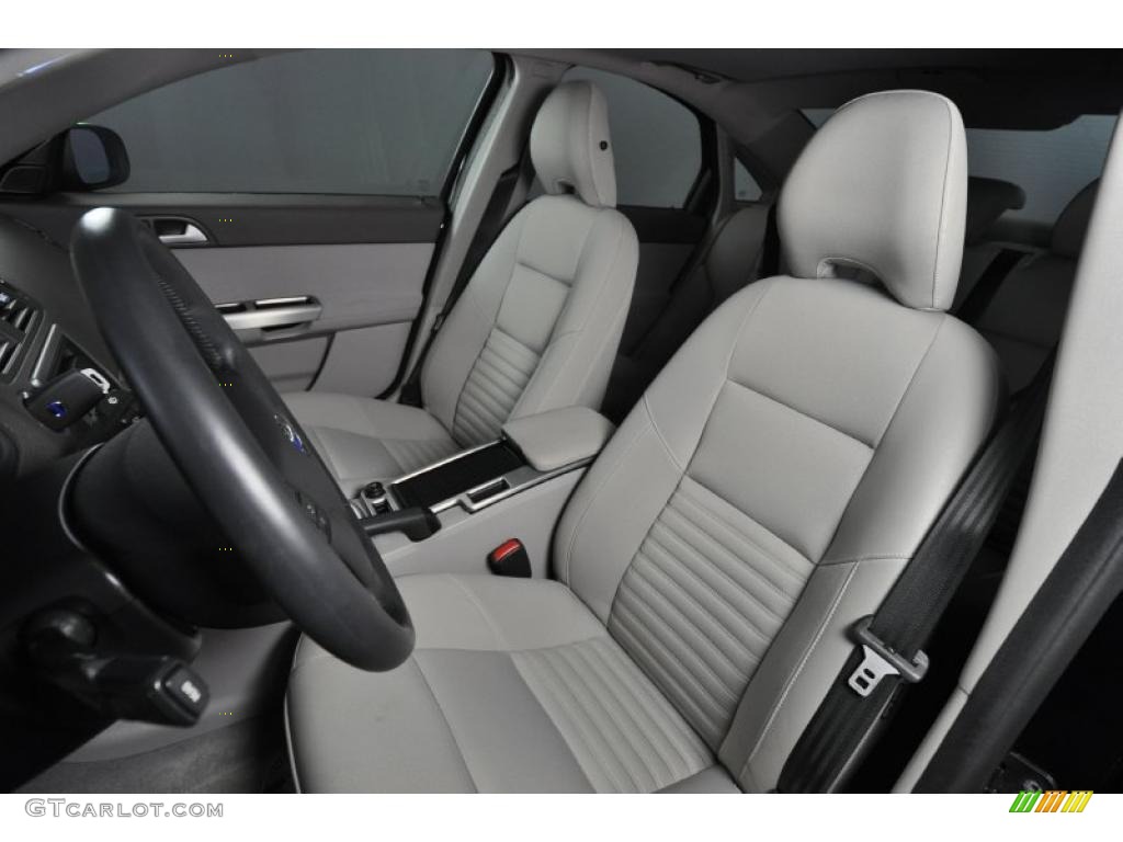 Umbra Brown/Quartz Beige Interior 2008 Volvo S40 2.4i Photo #47659546