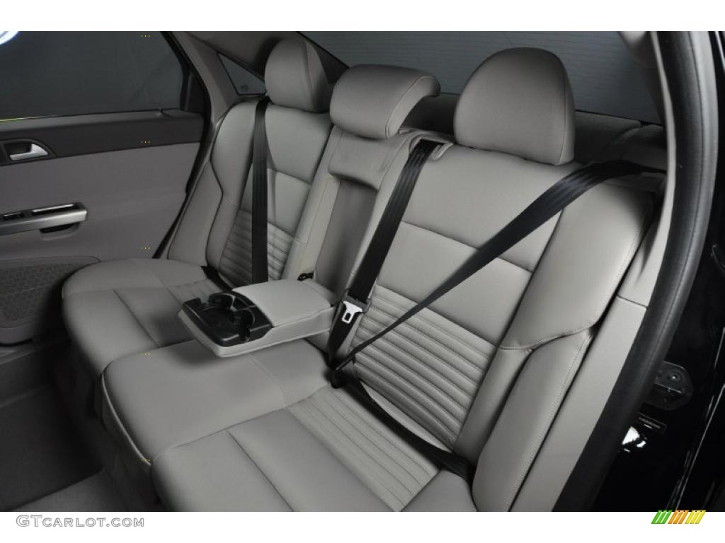 Umbra Brown/Quartz Beige Interior 2008 Volvo S40 2.4i Photo #47659612