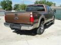 2011 Golden Bronze Metallic Ford F250 Super Duty Lariat Crew Cab 4x4  photo #3