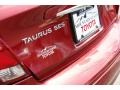 2001 Toreador Red Metallic Ford Taurus SES  photo #27