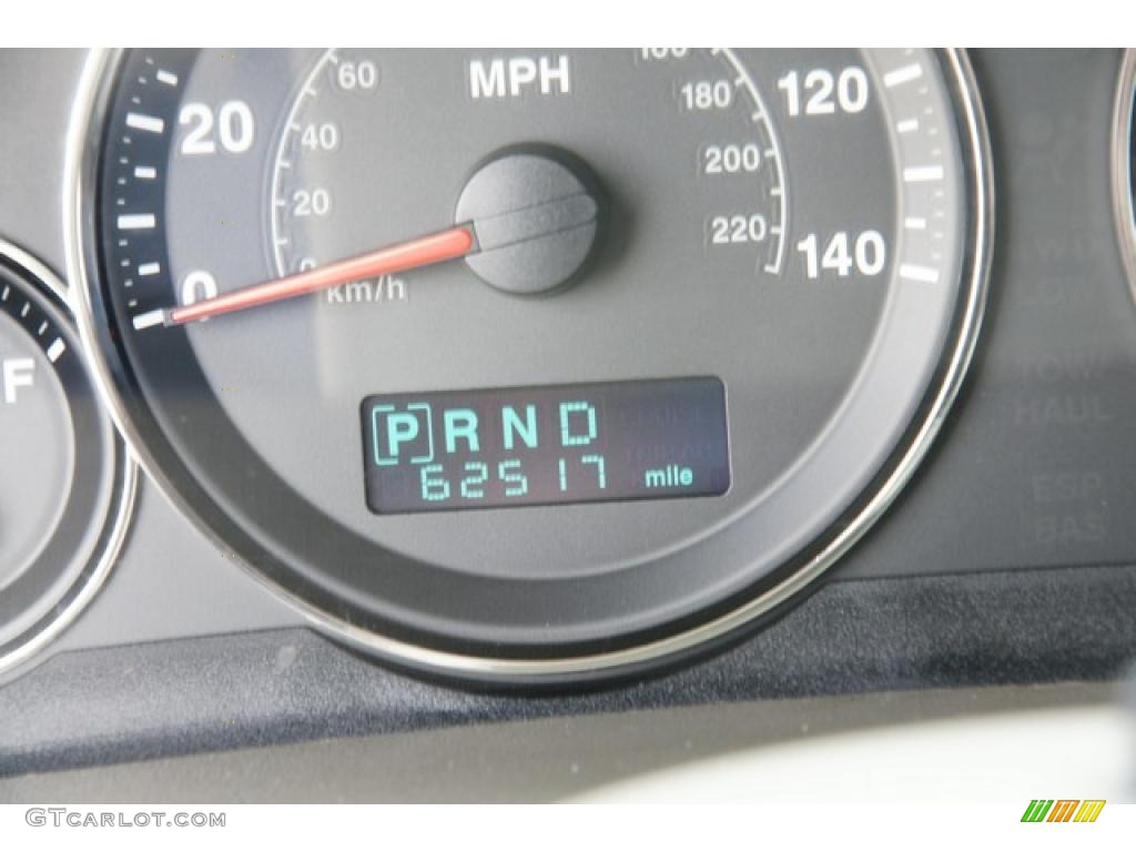 2005 Grand Cherokee Limited 4x4 - Black / Dark Khaki/Light Graystone photo #7