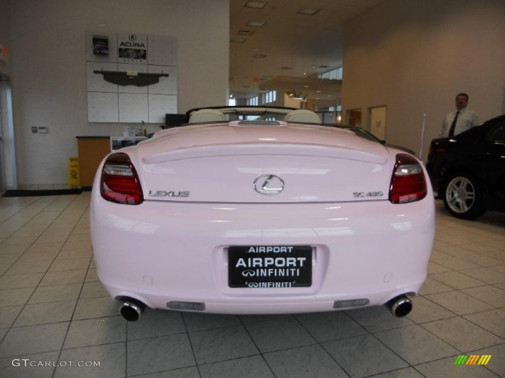 2006 SC 430 - Custom Pink / Ecru photo #6