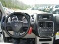 Black/Light Graystone 2011 Dodge Grand Caravan Cargo Van Dashboard