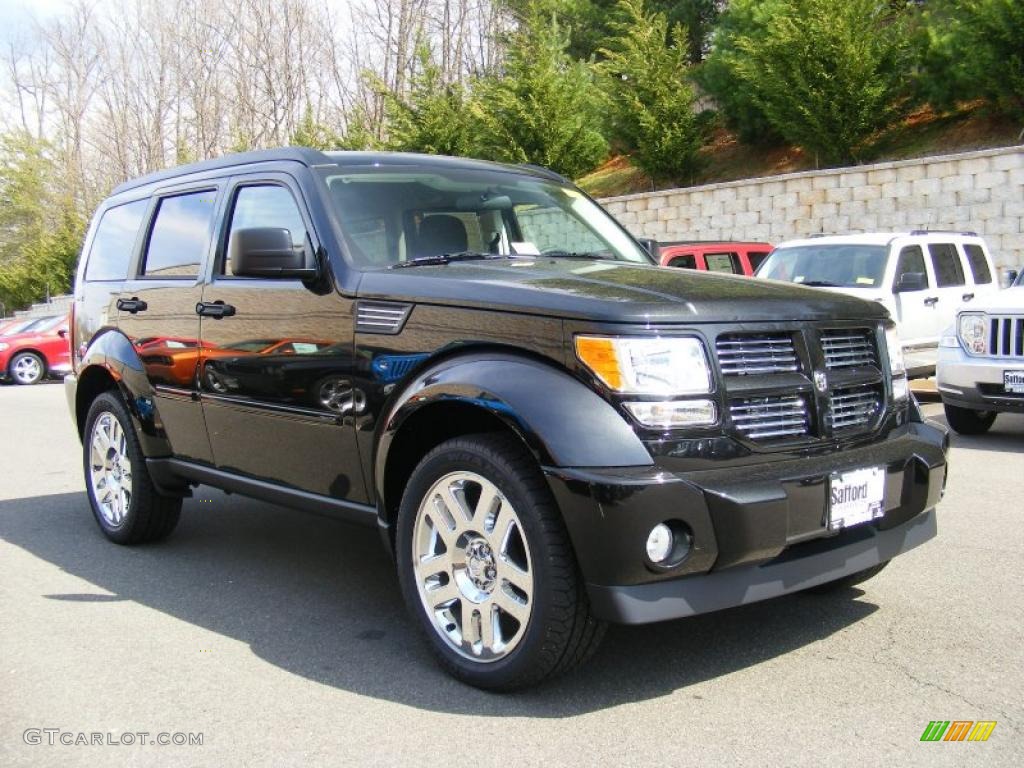 Brilliant Black Crystal Pearl 2011 Dodge Nitro Heat 4x4 Exterior Photo #47661046