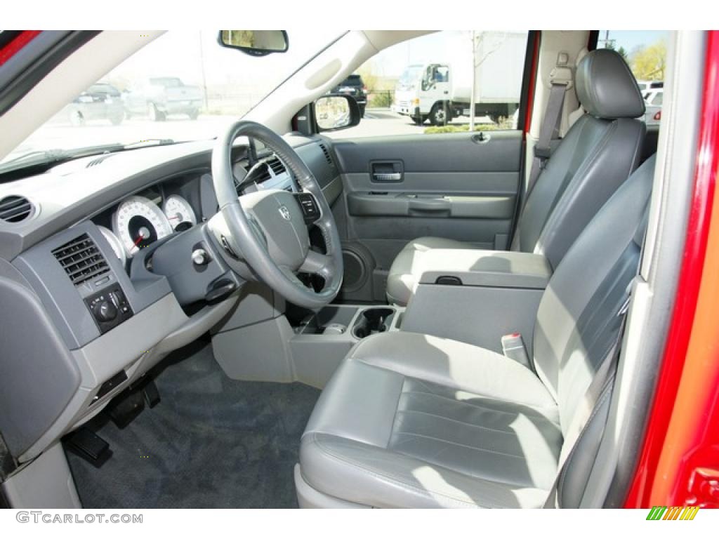 Medium Slate Gray Interior 2005 Dodge Durango Limited 4x4 Photo #47661163