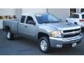 Graystone Metallic 2009 Chevrolet Silverado 2500HD LT Extended Cab 4x4