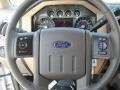 2011 White Platinum Metallic Tri-Coat Ford F250 Super Duty Lariat Crew Cab 4x4  photo #35