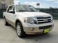 White Platinum Tri-Coat 2011 Ford Expedition EL King Ranch