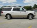 White Platinum Tri-Coat 2011 Ford Expedition EL King Ranch Exterior