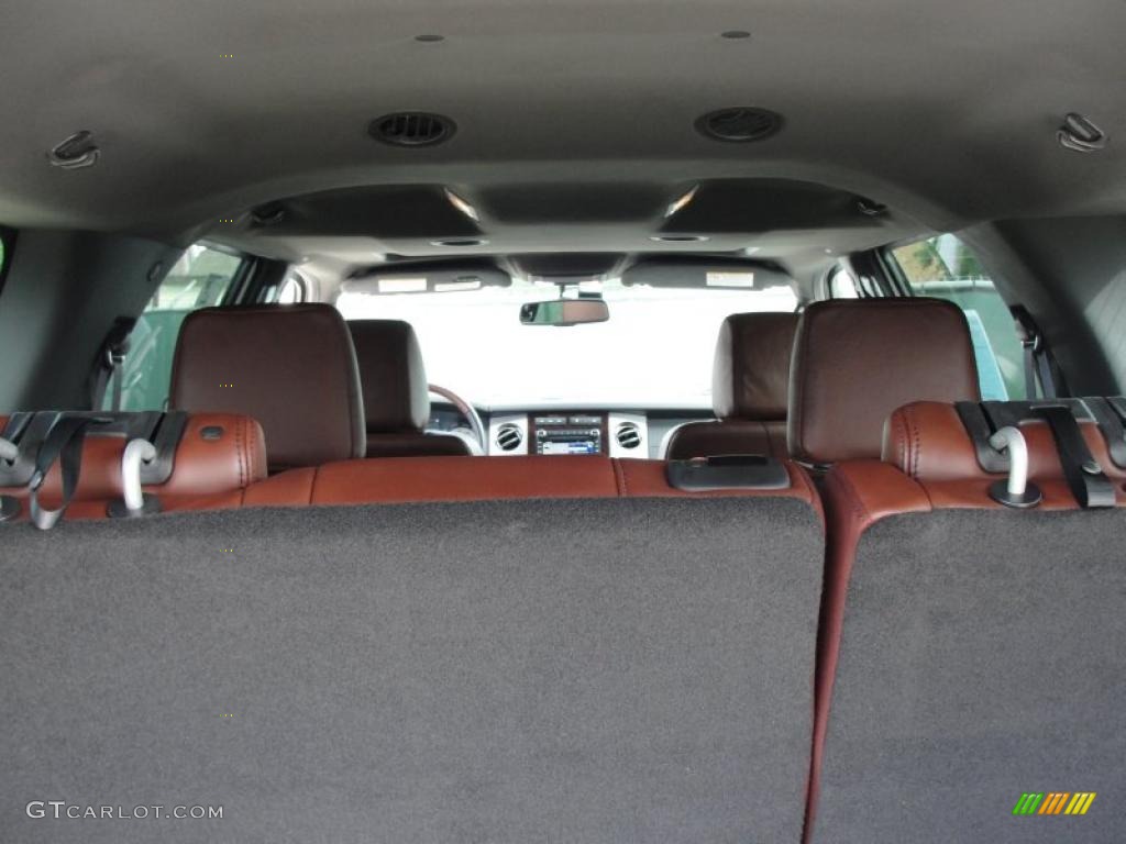 Chaparral Leather Interior 2011 Ford Expedition EL King Ranch Photo #47661645