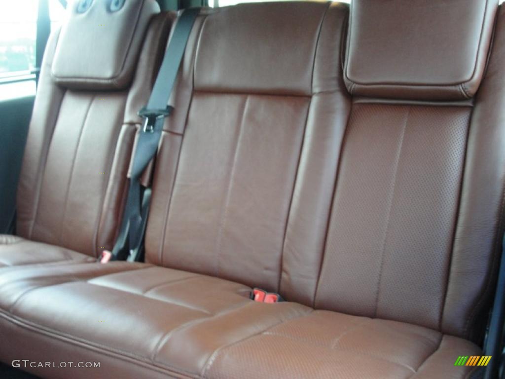 Chaparral Leather Interior 2011 Ford Expedition EL King Ranch Photo #47661724