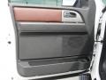 2011 Ford Expedition Chaparral Leather Interior Door Panel Photo