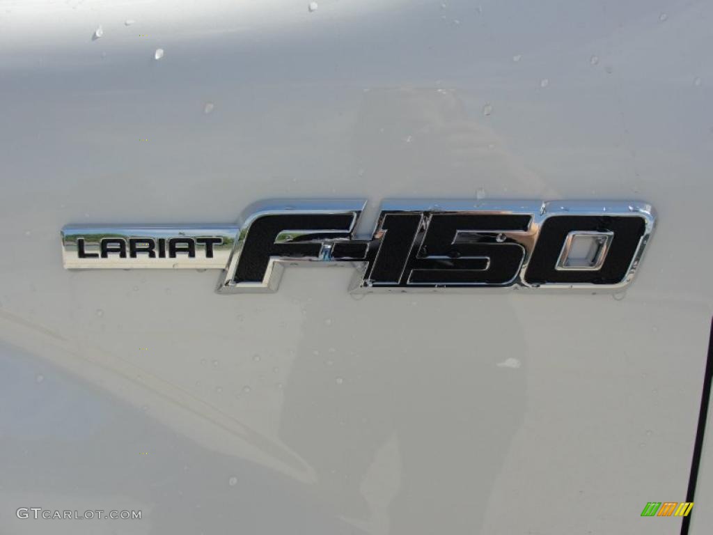 2011 F150 Lariat SuperCrew - White Platinum Metallic Tri-Coat / Pale Adobe photo #13