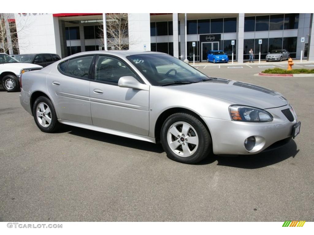 Liquid Silver Metallic Pontiac Grand Prix