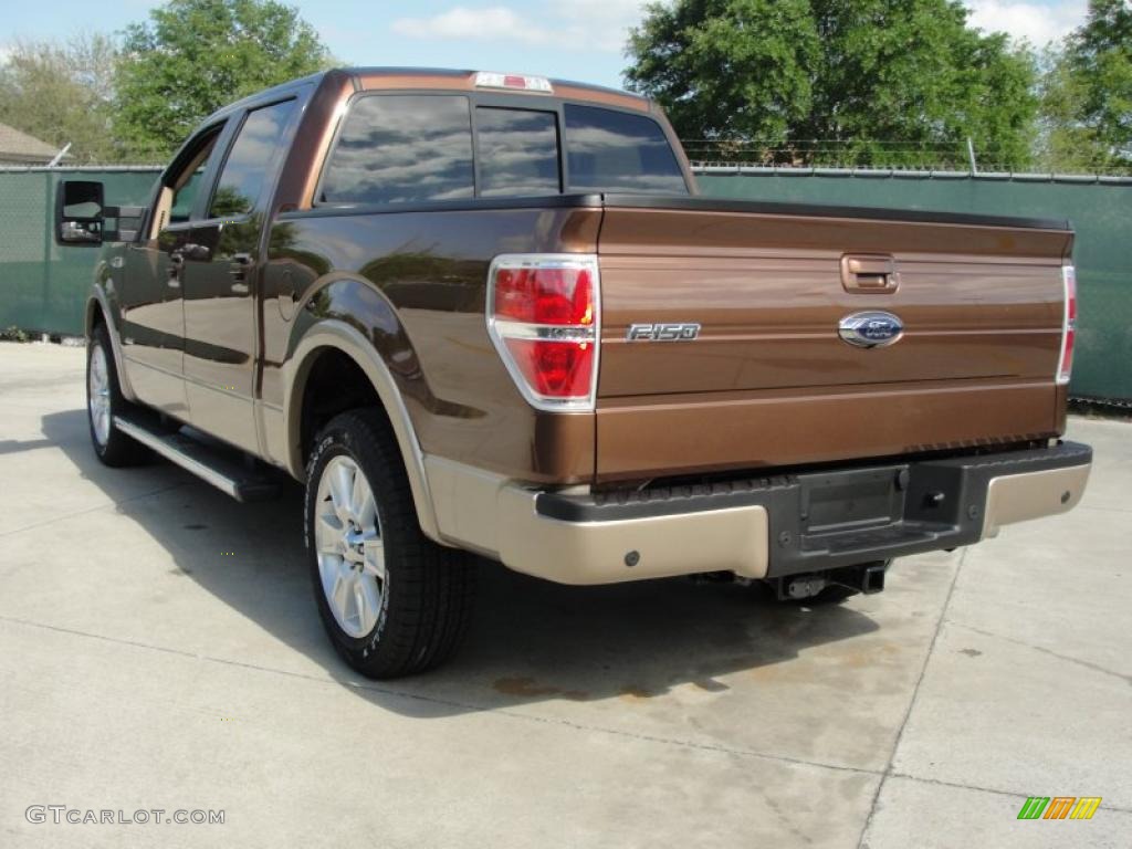 2011 F150 Lariat SuperCrew - Golden Bronze Metallic / Pale Adobe photo #5