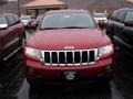 2011 Inferno Red Crystal Pearl Jeep Grand Cherokee Laredo X Package 4x4  photo #2