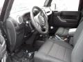 Black 2011 Jeep Wrangler Call of Duty: Black Ops Edition 4x4 Interior Color