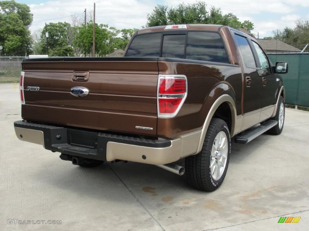 Golden Bronze Metallic 2011 Ford F150 Lariat SuperCrew Exterior Photo #47664400