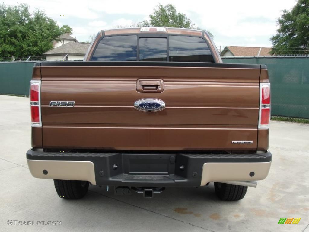 Golden Bronze Metallic 2011 Ford F150 Lariat SuperCrew Exterior Photo #47664415