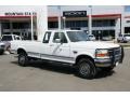 White - F250 XLT Extended Cab 4x4 Photo No. 1
