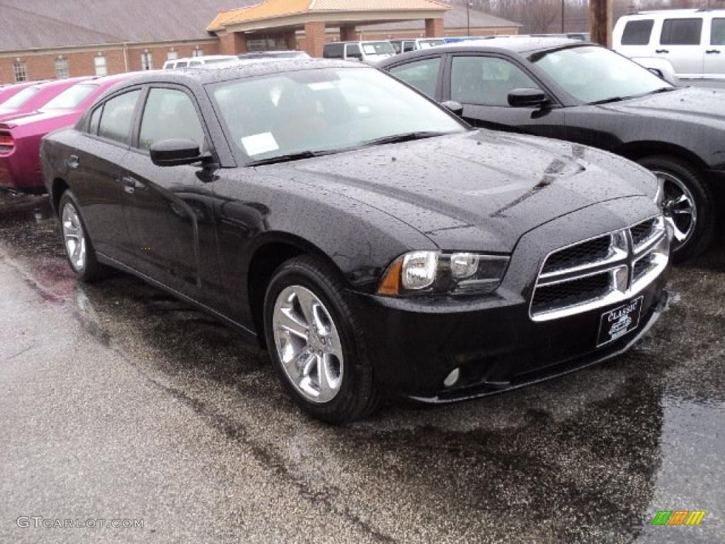 Brilliant Black Crystal Pearl 2011 Dodge Charger Rallye Plus Exterior Photo #47664523