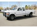 1994 White Ford F250 XLT Extended Cab 4x4  photo #5