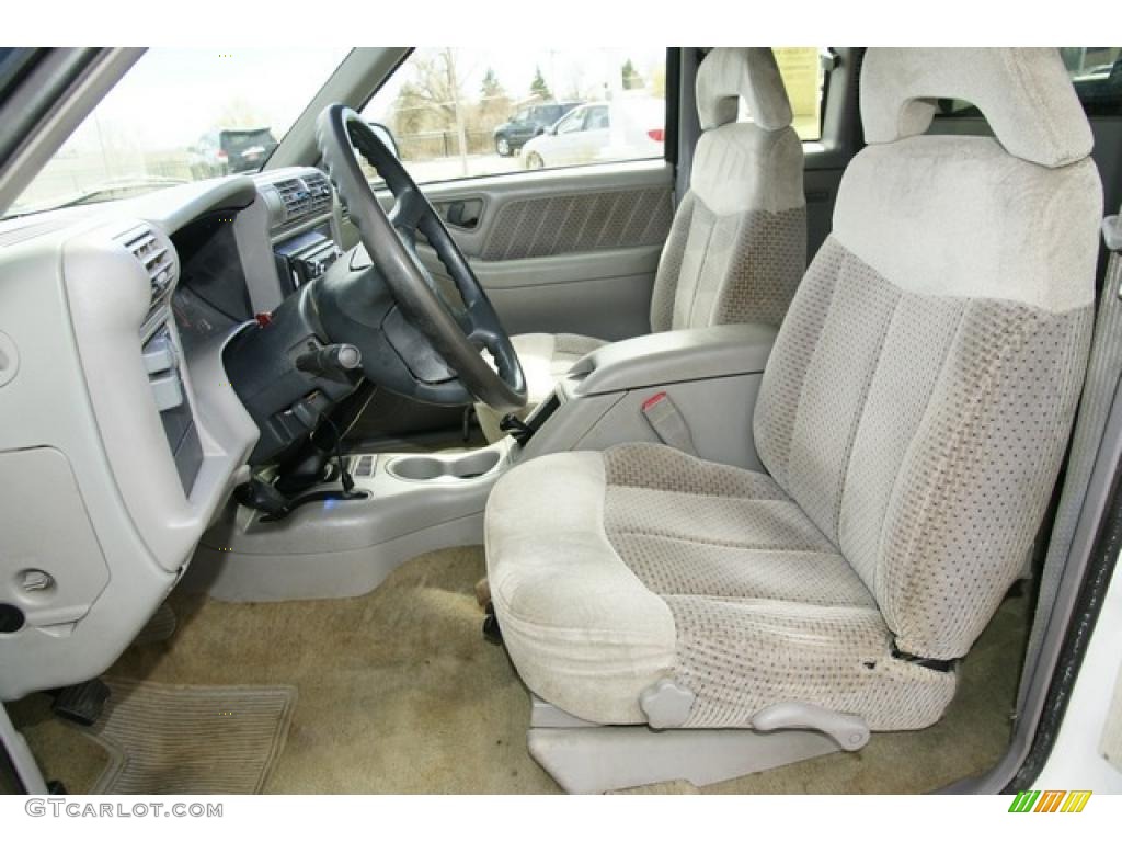 1995 GMC Sonoma SLS Extended Cab 4x4 Interior Color Photos